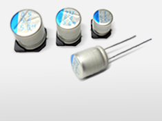 Conductive polymer hybrid electrolytic capacitor
